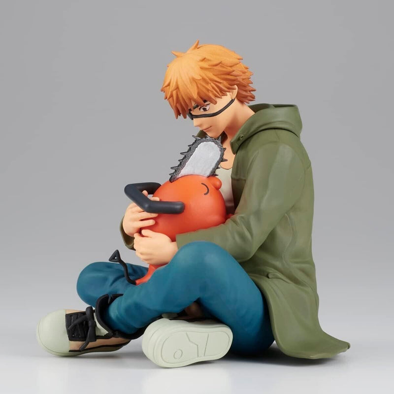 Banpresto Chainsaw Man Break Time Collection Vol.1 Denji Pochita Figur Japan