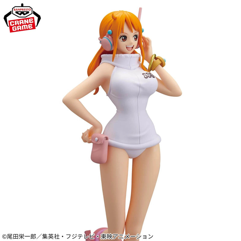 Banpresto Glitter & Glamours One Piece Nami Egghead Style Figure JAPAN OFFICIAL
