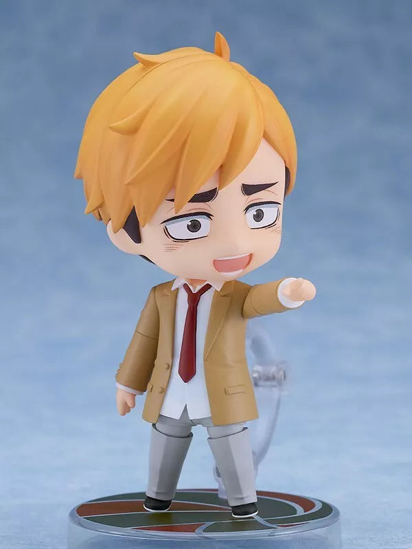 Nendoroid Haikyuu!! Uniforme escolar Atsumu Miya ver. Figura de ação JAPÃO OFICIAL