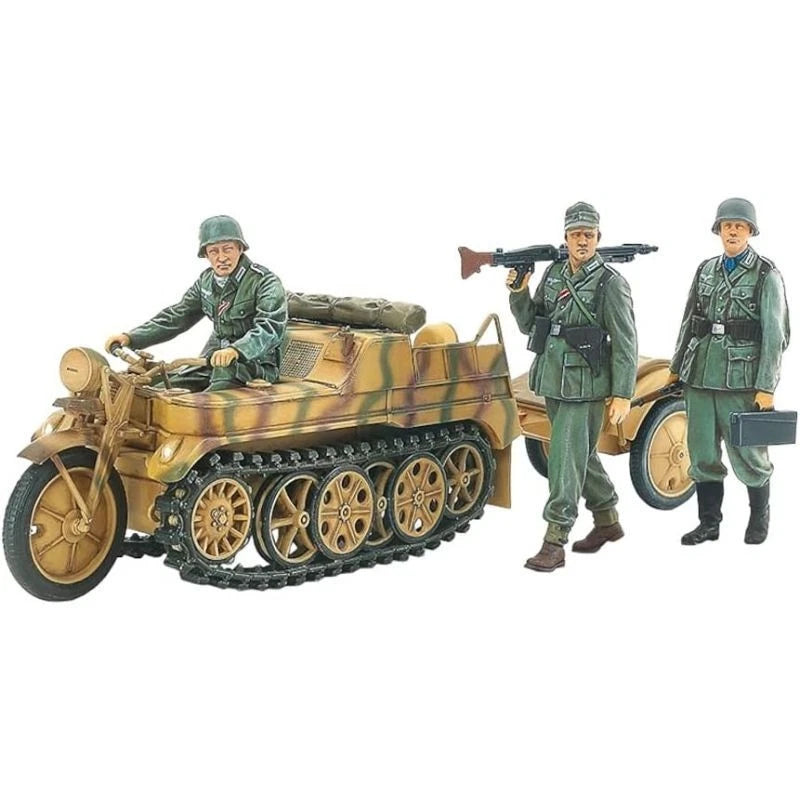Tamiya German Sd.Kfz.2 Kettenkraftrad Mid Production 1/35 Model Kit JAPAN