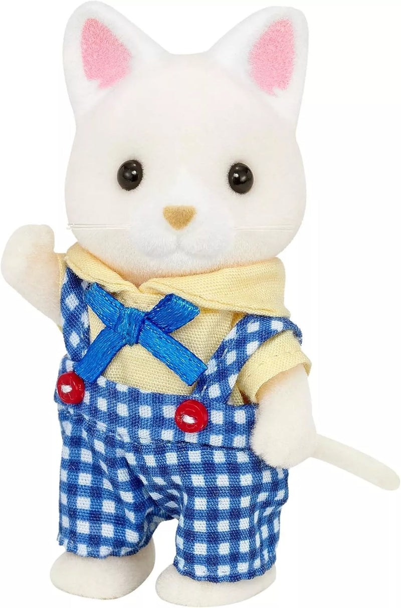 Época Sylvanian Families Silk Cat Family FS-12 OFICIAL DE JAPÓN