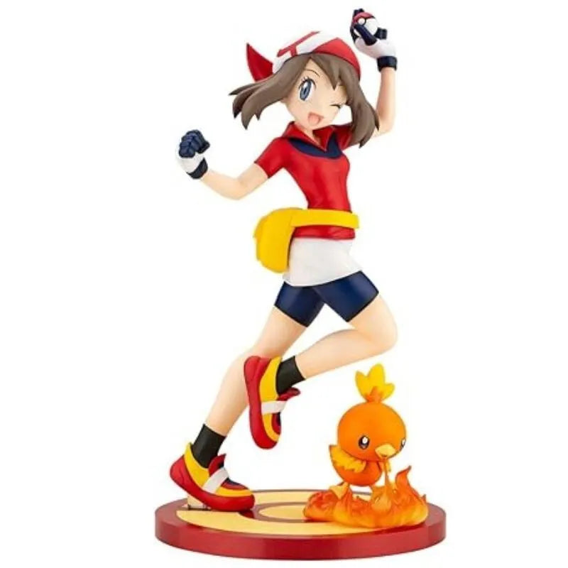 Kotobukiya ARTFX J Pokemon Series Haruka with Achamo 1/8 Figure JAPAN OFFICIAL