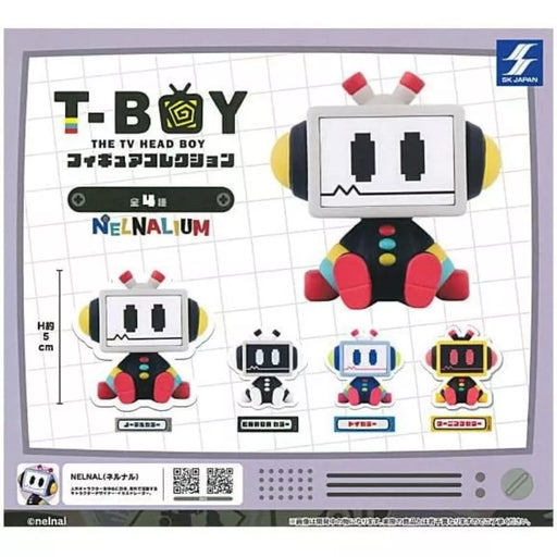 SKJAPAN T-BOY Figure Collection Nelnal All 4 Type Set Capsule Toy JAPAN OFFICIAL