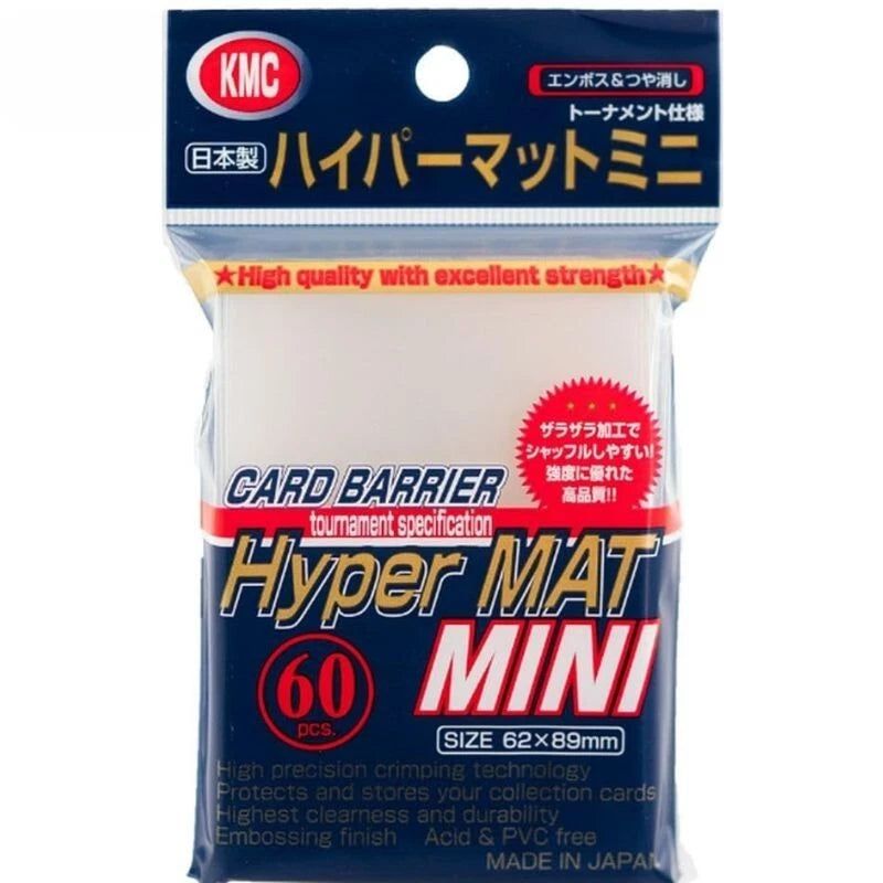 Card Barrier Hyper Matte Mini Clear Pack Sleeve JAPAN OFFICIAL