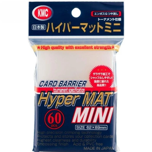 Card Barrier Hyper Matte Mini Clear Pack Sleeve JAPAN OFFICIAL
