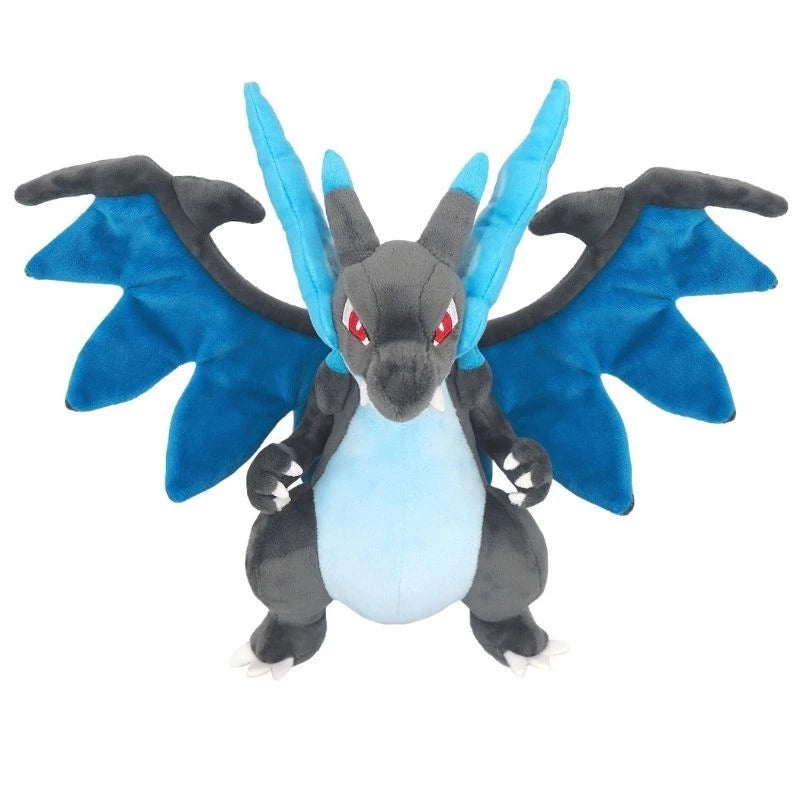 Pokemon All Star Collection Mega Charizard X S Plush Doll JAPAN OFFICIAL