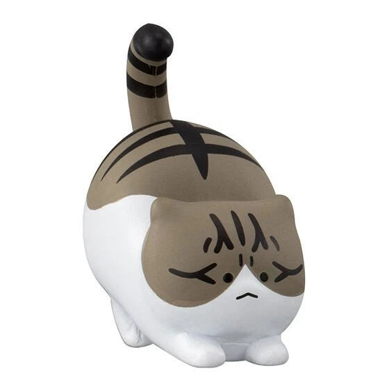 BANDAI Angry Cat 3 Complete Set Figure Capsule Toy JAPAN OFFICIAL