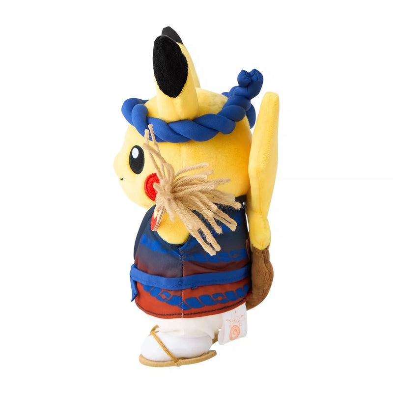 Pokemon Center Original Waraji Festival Pikachu Peluche UFFICIALE GIAPPONE