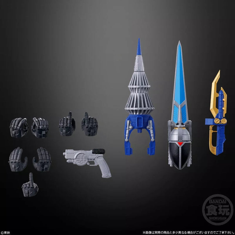 BANDAI SMP Kit Makes Pose Power Rangers Juukou B-Fighter Blue Beet Action Figure