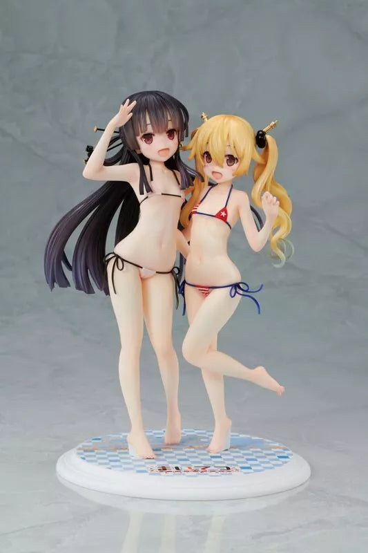 Maitetsu Letzter Lauf!! Hachiroku & Olivi 1/6 Figur JAPAN OFFIZIELL