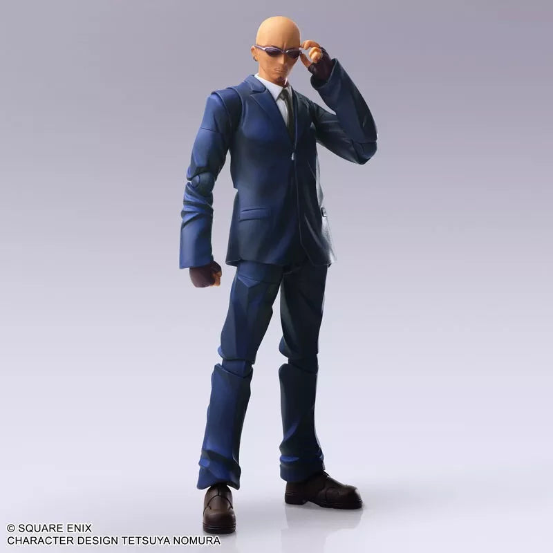 Square Enix Final Fantasy VII Bring Arts Rude Action Figure JAPAN OFFICIAL