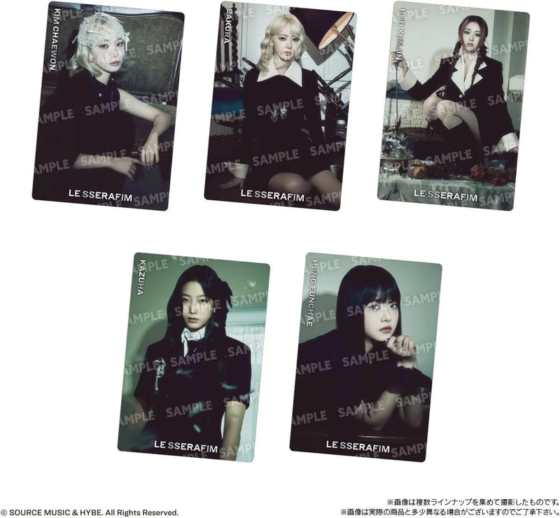 BANDAI LE SSERAFIM Crazy Twin Wafer 20 Pack BOX JAPAN