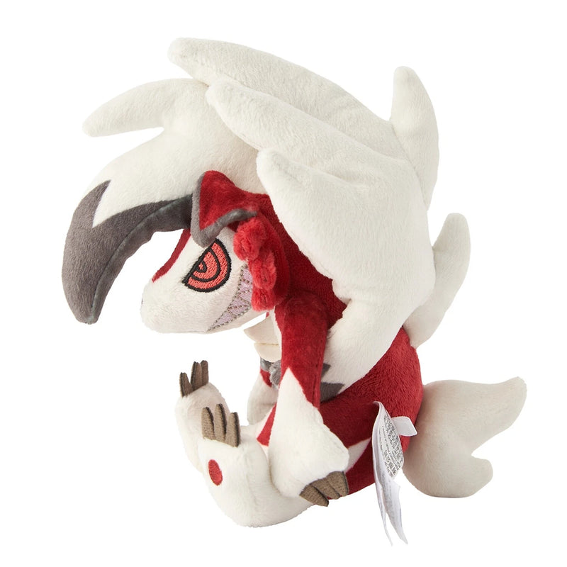 Pokemon Center Original Pokemon Fit 745 Lycanroc Midnight Form Plush Doll JAPAN