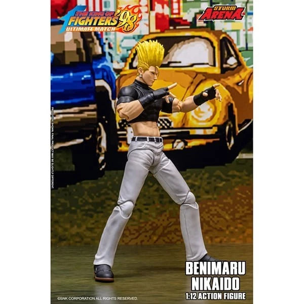 The King of Fighters '98 Ultimate Match Benimaru Nikaido Action Figure JAPAN