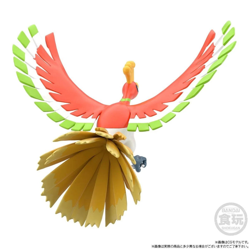 BANDAI Pokemon Scale World Johto Region Ho-Oh Figure JAPON OFFICIEL