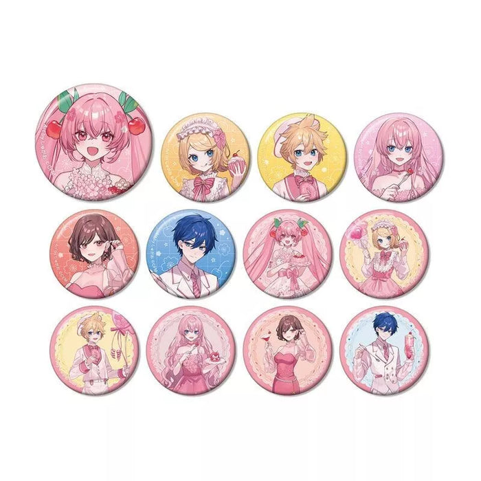 Sakura Miku Sakura Party ver. Trading Tin Badge Complete Set JAPAN OFFICIAL