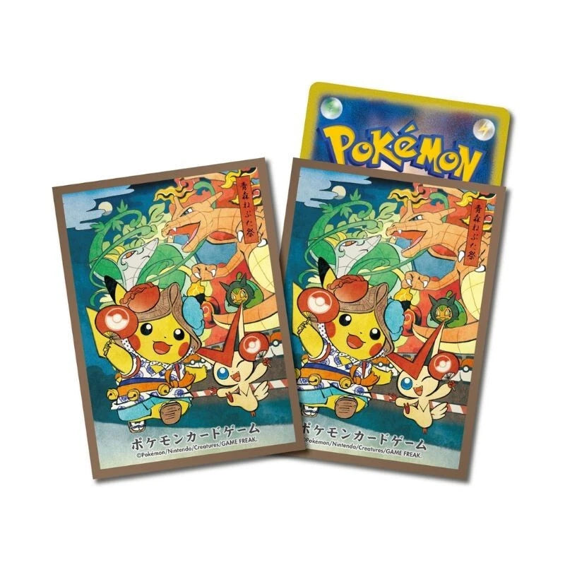 Nebuta Festival Pikachu Card Sleeves Pokmon TCG Protective Covers Nebuta Festival Pikachu Card Sleeves Pokmon TCG Protective Covers