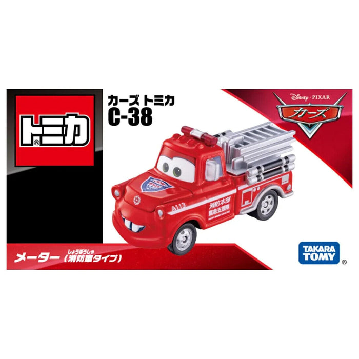 Takara Tomy Tomica Disney Pixar Cars C-38 Mater Fire Truck Type Japon Officiel