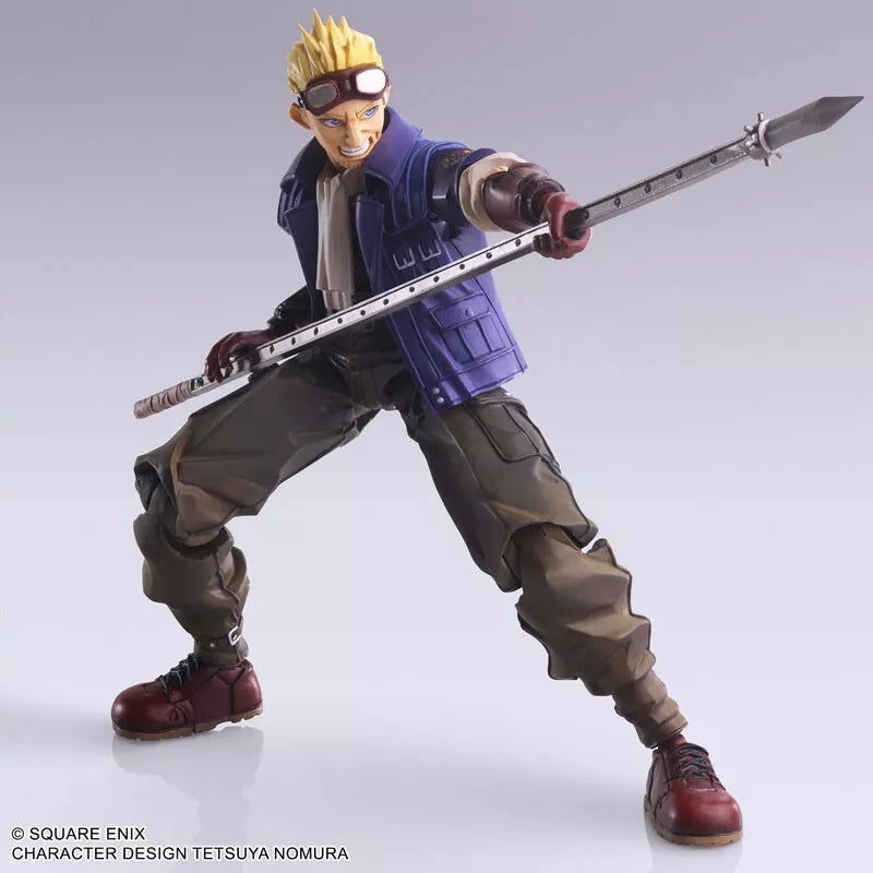 Square Enix Final Fantasy VII Traer Arts Cid Highwing Action Figura Japón