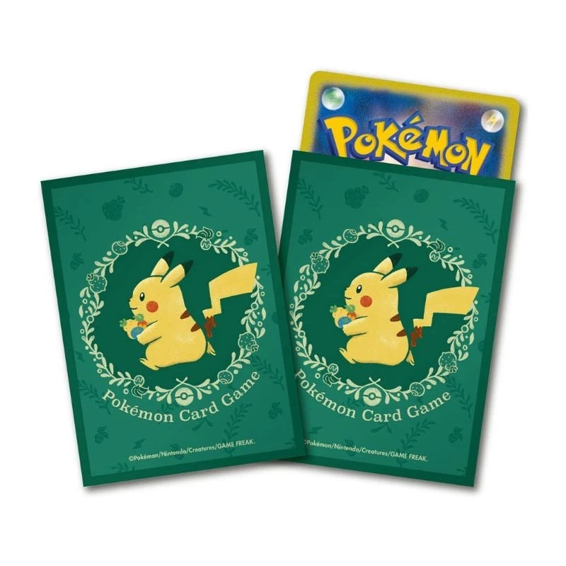 Pokemon Center Original Card Sleeves Pikachu and Berries JAPAN OFFICIAL