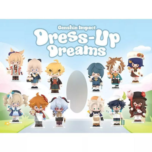 Genshin Impact Dress Up Dream Chibi Series Complete Set Figure JAPAN OFFICIAL