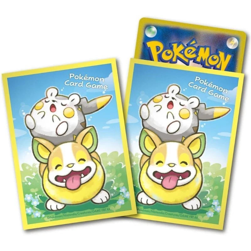 Pokemon Card Game Tcg Deck Sleeves Togedemaru & Yamper