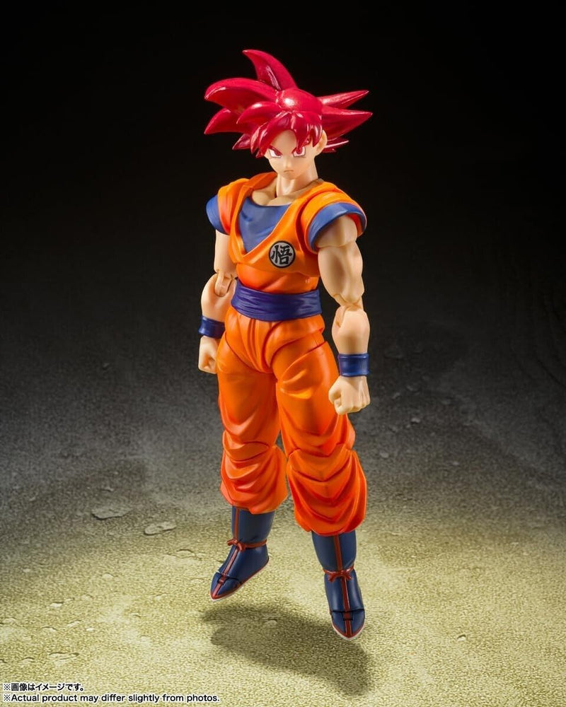 BANDAI S.H.Figuarts Dragon Ball Super Super Saiyan God Son Goku Action Figure