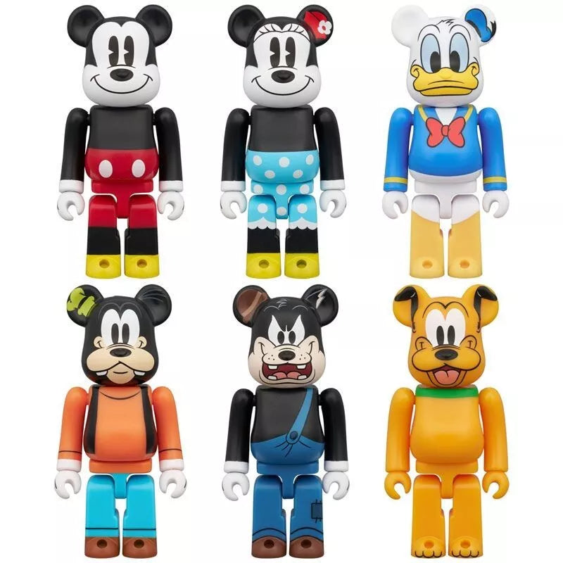 Medicom Toy BE@RBRICK Chase Mickey Mouse & Friends Case of 12pcs 1BOX Figure