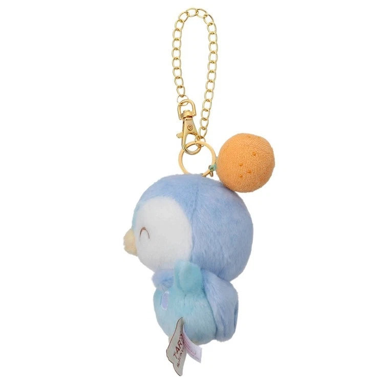 Pokemon Pokepeace Piplup Colorful Ver. Plush Keychain JAPAN OFFICIAL