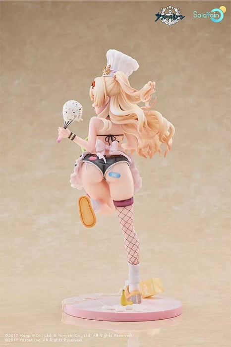 Azur Lane Bache Anniversary Ilustração Ver. 1/7 figura Oficial do Japão