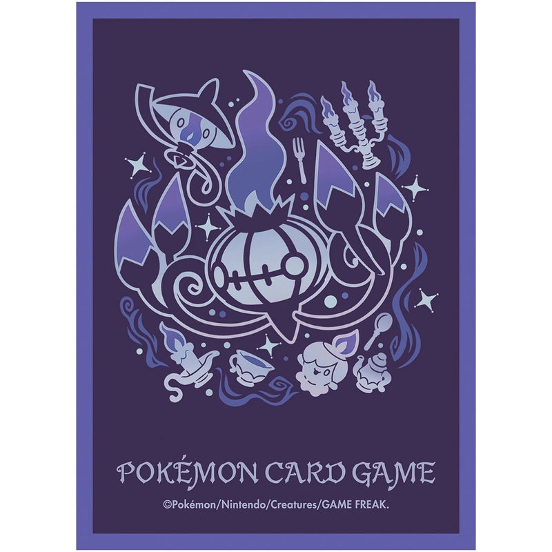Pokemon Center Original Card Sleeves Premium Gloss Evolution Trail Chandelure