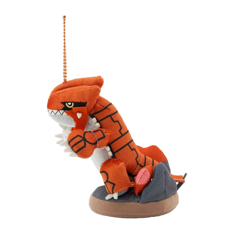 Chaveiro de pelúcia Pokémon Center Original Otenki Team Groudon com campo JAPÃO