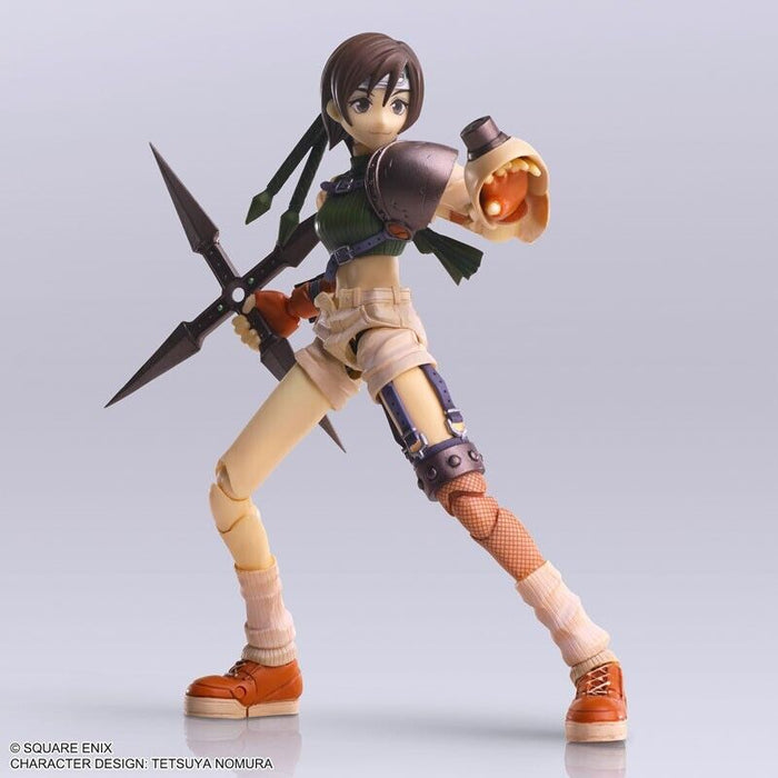 Square Enix Final Fantasy VII Bring Arts Yuffie Kisaragi Action Figure JAPAN