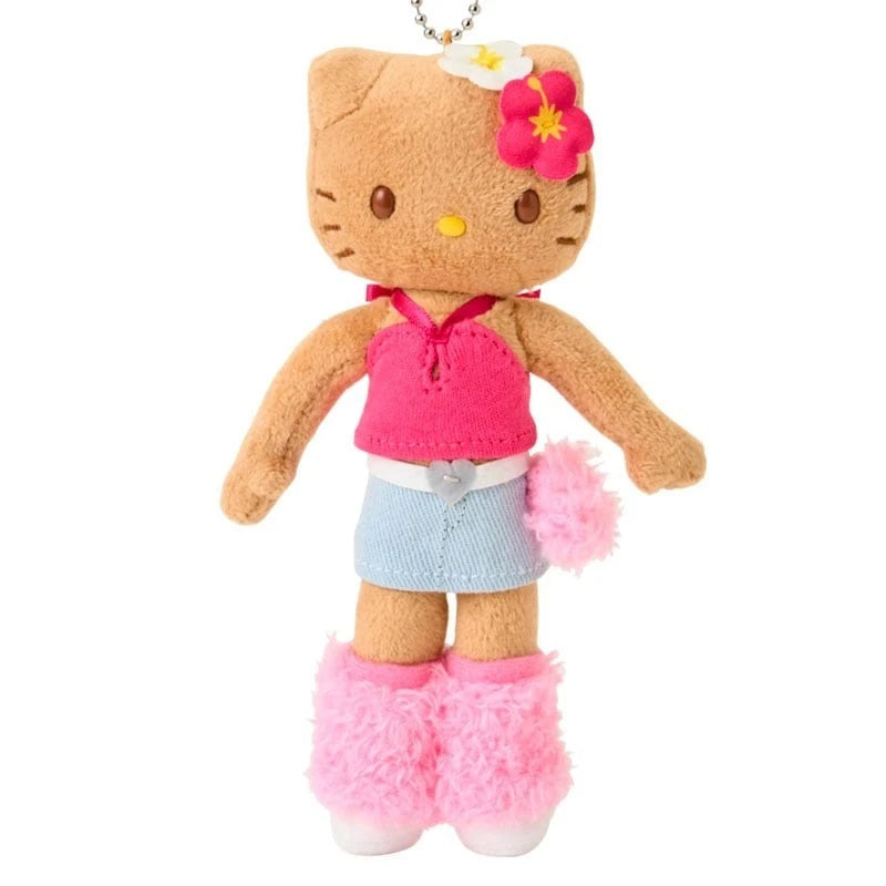 Sanrio Hello Kitty Mascot Holder Gal Sanrio Closet Collection Plush JAPAN