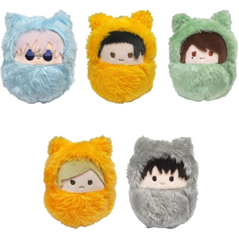 Jujutsu Kaisen Kurumitapinui Vol.2 All 5 set Plush Doll JAPAN OFFICIAL