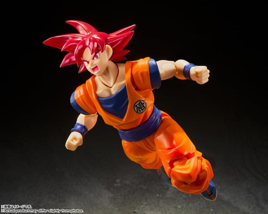 BANDAI S.H.Figuarts Dragon Ball Super Super Saiyan God Son Goku Action Figure