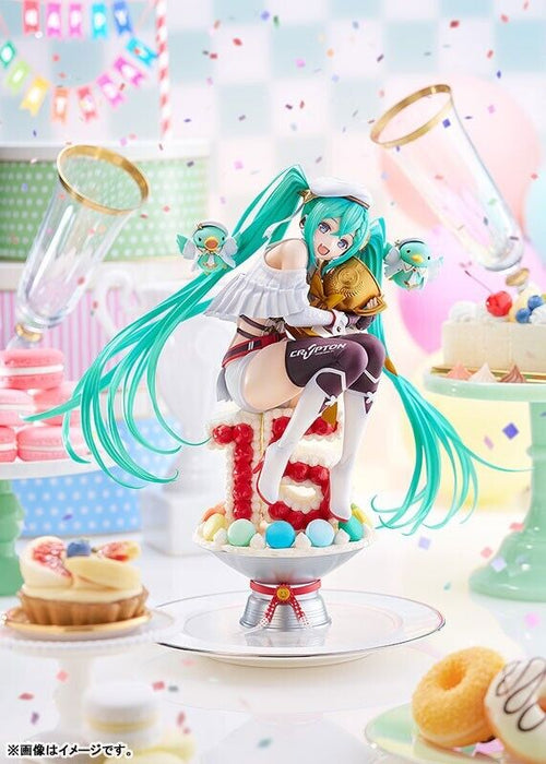 Hatsune Miku GT -Projekt Rennen Miku 2023 15 -jähriges Jubiläum ver. 1/6 Abbildung Japan