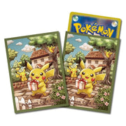Pokemon Center Original Card Sleeves Pikachu's Gift JAPAN OFFICIAL