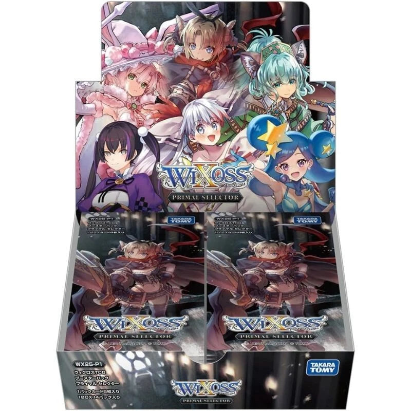 caster chronicles booster box Wixoss Primal Selector WX25-P1 Booster Box TCG JAPAN OFFICIAL — ToysOneJapan