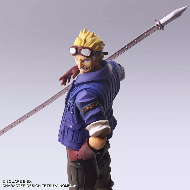 Square Enix Final Fantasy VII Traer Arts Cid Highwing Action Figura Japón