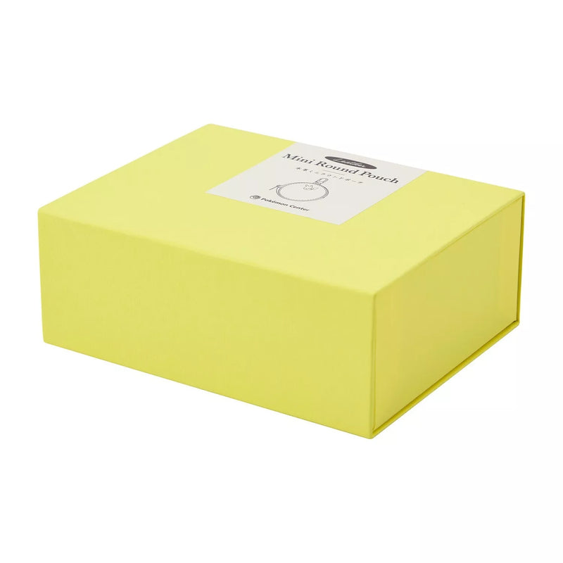 Pokemon Center Original Leder Mini Runde Tasche Pikachu JAPAN OFFIZIELL