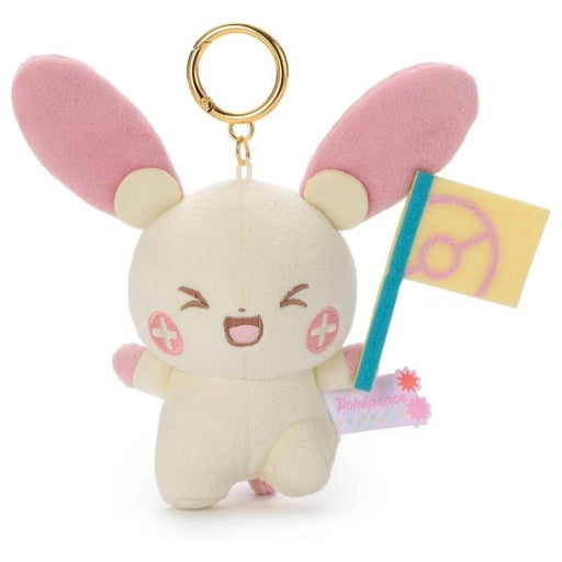 Pokemon Pokepeace Plusle Cheering Ver. Plush Keychain JAPAN OFFICIAL