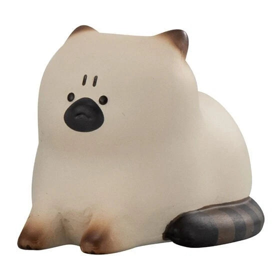 BANDAI Angry Cat 3 Complete Set Figure Capsule Toy JAPAN OFFICIAL