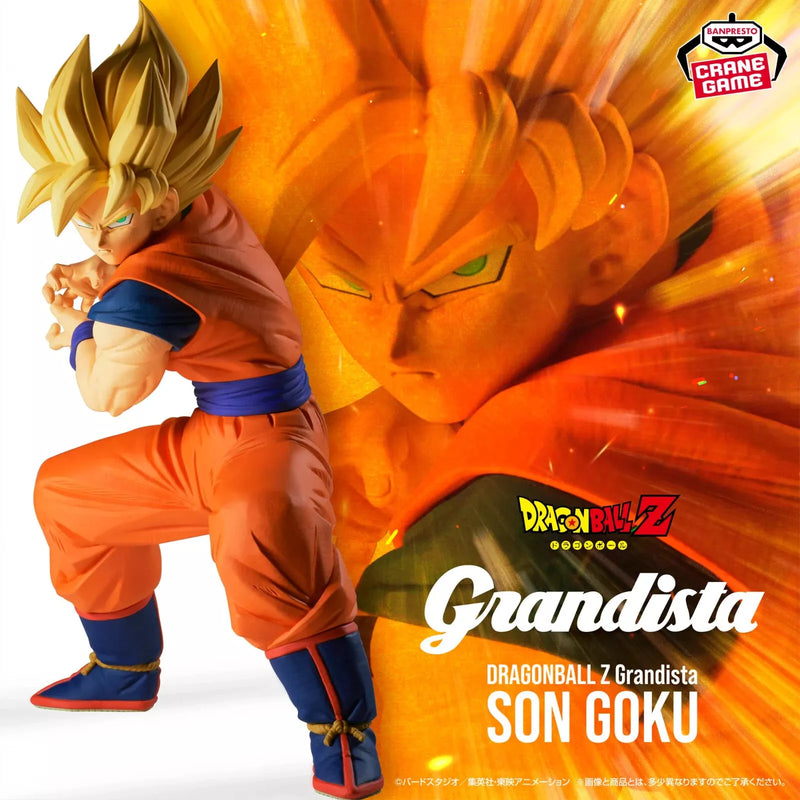 Banpresto Grandista Dragon Ball Z Son Goku Figure JAPAN OFFICIAL