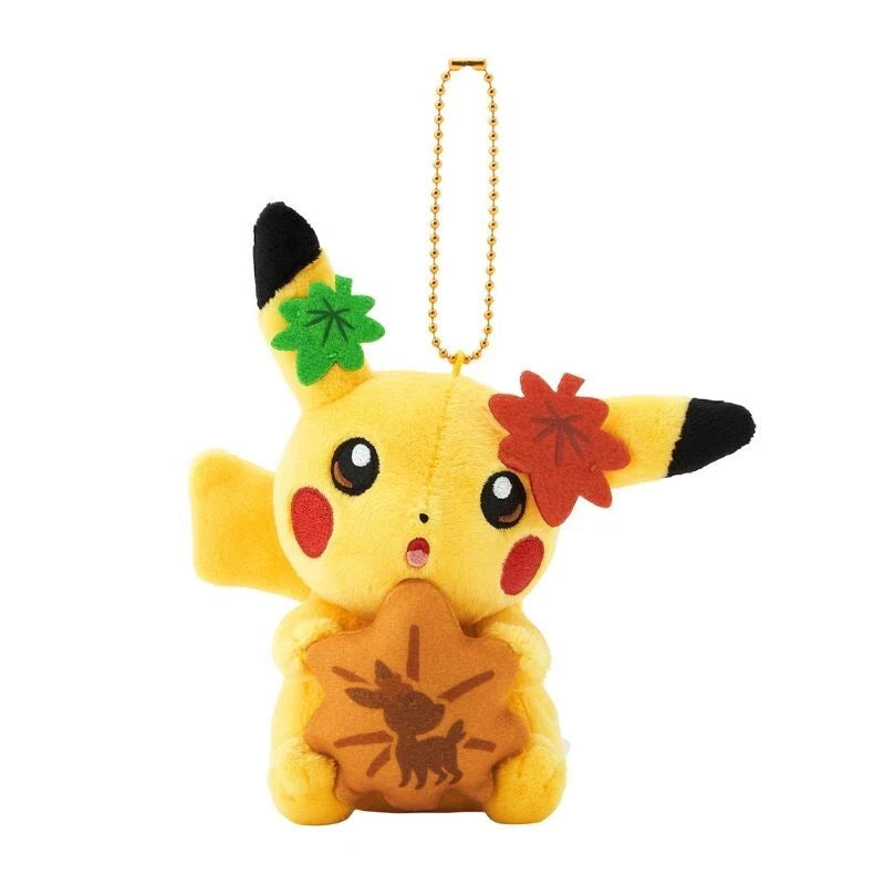 Pokemon Center Original Plush Keychain Pikachu Momiji Manjuu Ver. Hiroshima