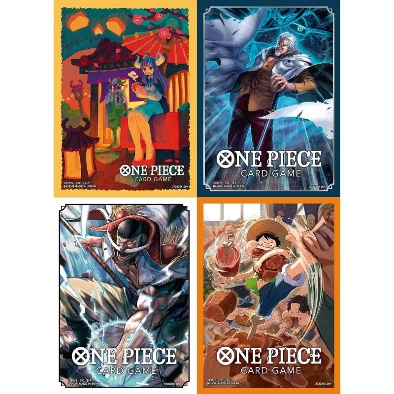 ONE PIECE cg - Official Card Sleeve 7 (set / 4 types) ONE PIECE cg - Official Card Sleeve 7 (set / 4 types)