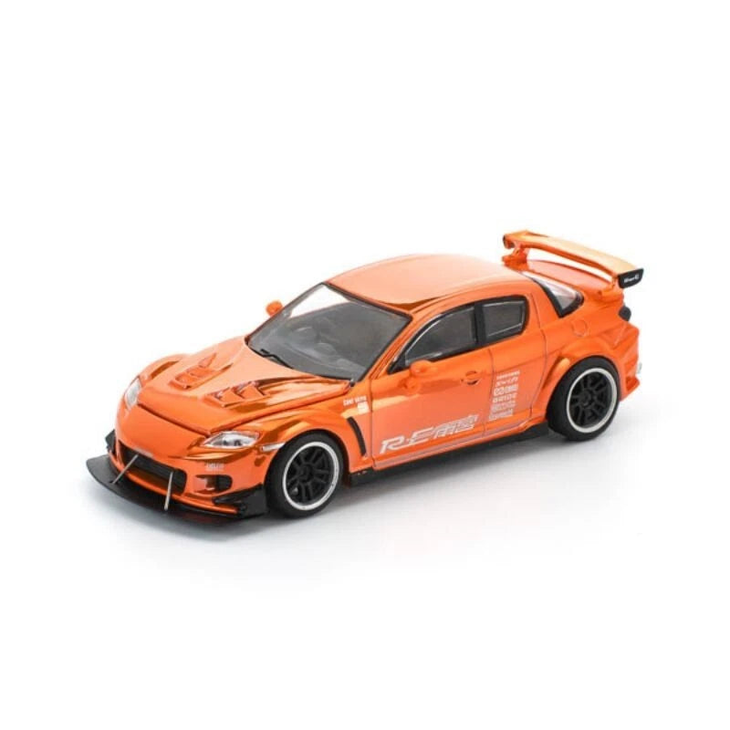 ★マツダ RX-8 SPARK USA限定 Daytona 1/43 橙★ Mazda RX-8 RE-Amemiya Chrome Orange 1/64 Miniature Car JAPAN