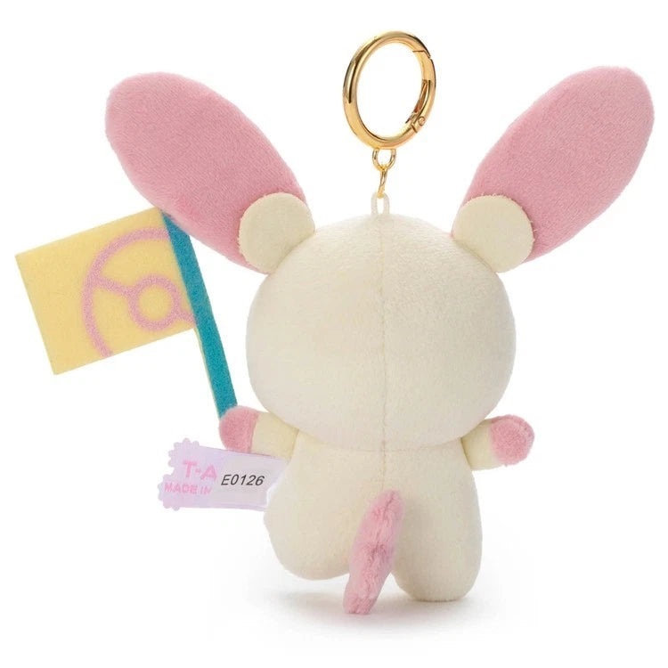Pokemon Pokepeace Plusle Cheering Ver. Plush Keychain JAPAN OFFICIAL