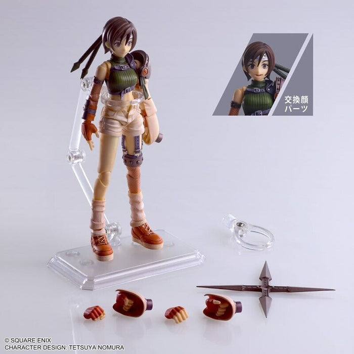 Square Enix Final Fantasy VII Bring Arts Yuffie Kisaragi Action Figure Japon