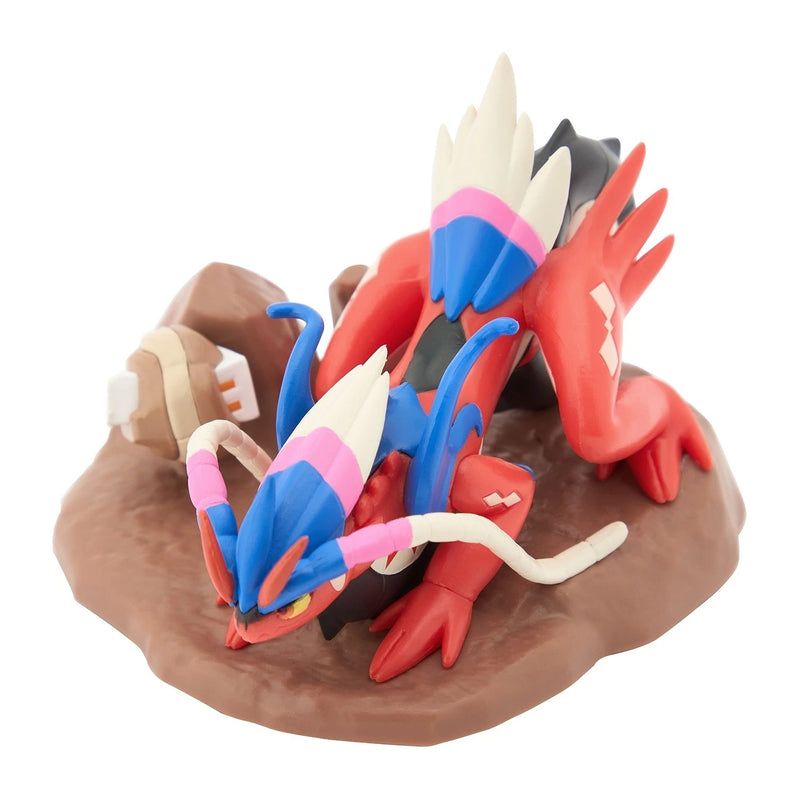 Pokémon Center Original Cliff Climbing Magnet Key Gancho Koraidon & Nacli JAPÃO